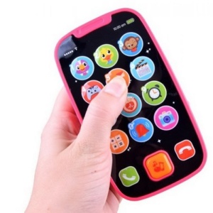 PRIMUL MEU TELEFON SMART ROZ CU MUZICA SI LUMINI - Img 6