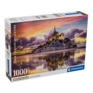 Puzzle Clementoni – Le Magnifique Mont Saint-Michel, 1000 piese