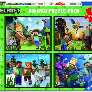 PUZZLE MINECRAFT 4IN1