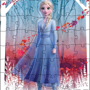 PUZZLE SURPRIZA FROZEN2 CU 48 PIESE IN CUTIE DIAMANT - Img 2