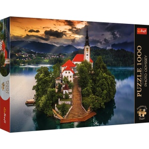 Puzzle Trefl 1000 piese Premium, Photo Odyssey, Lacul Bled Slovenia