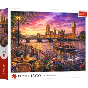 PUZZLE TREFL 1000 SEARA PE TAMISA LONDRA