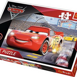 PUZZLE TREFL 24 MAXI CAMPIONUL MCQUEEN CARS3