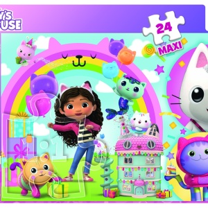 PUZZLE TREFL 24 MAXI GABBYS DOLLHOUSE CASA LUI GABBY - Img 4