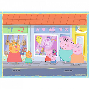 Puzzle Trefl 2in1 - Memo Peppa Pig - Img 2