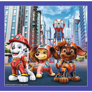 Puzzle Trefl 3 in 1 - Paw Patrol, Gata de actiune, 20/36/50 piese - Img 2