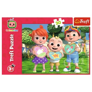 PUZZLE TREFL 30 COCOMELON SA NE JUCAM IMPREUNA - Img 3