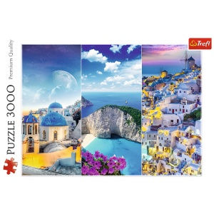 PUZZLE TREFL 3000 VACANTA IN GRECIA - Img 3