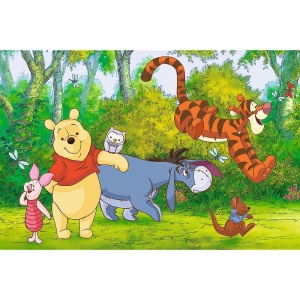 PUZZLE TREFL 60 DISNEY WINNIE THE POOH MIERE DELICIOASA - Img 2