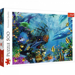 Puzzle Trefl, Comoara din Adancuri, 500 piese