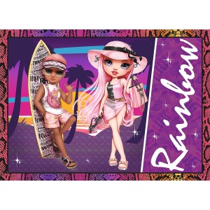 PUZZLE TREFL RAINBOW HIGH 4IN1 PAPUSILE FASHION - Img 3