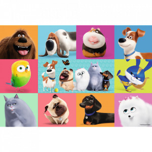 Puzzle Trefl - The Secret Life of Pets 2, 100 piese - Img 2