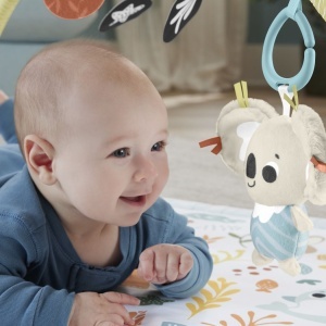 Salteluta de gimnastica Fisher Price, 57x40.5x7.5cm, unisex, pentru nou-nascuti  - Img 9