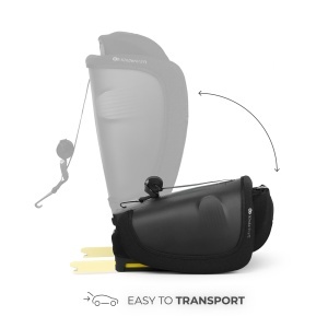 SCAUN AUTO KINDERKRAFT FIX2GO 76-150 CM, BLACK - Img 7