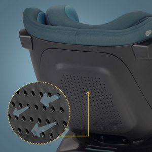 SCAUN AUTO KINDERKRAFT I-GUARD PRO I-SIZE 61-105 CM, GRAPHITE BLACK - Img 8