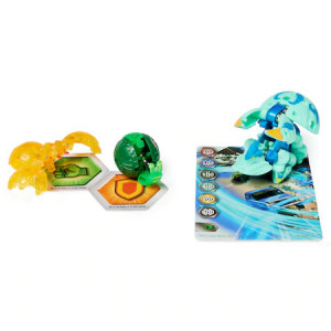 Set 3 Figurine Bakugan Evolutions Platinum Powerup Colossus, Sludgem si Widow - Img 2