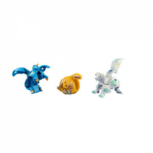 Set 3 Figurine Bakugan Evolutions Starter Pack - Howlkor Ultra, Neo Pegatrix si Trox - Img 2