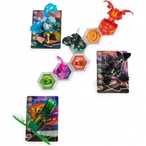 Set 4 Figurine Bakugan Evolutions Battle Strike Pack, Neo Pegatrix si Sky Horse - Img 2