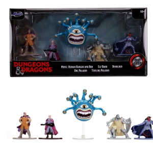 SET 5 FIGURINE DIN METAL DUNGEONS DRAGONS 4 CM