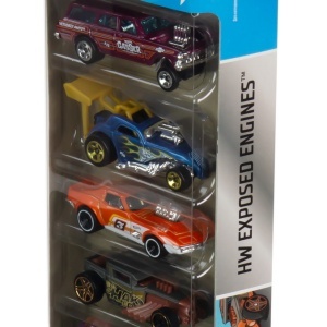 SET 5 MASINI HOT WHEELS EXPOSED ENGINES - Img 2