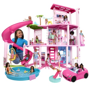 Set de Joaca Barbie Estate, Casa de Vis cu Spatii Personalizate si 75 de Accesorii - Img 6