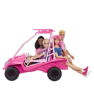 Set de Joaca Barbie Estate, Detectivi pe Plaja cu Masinuta Buggy si Accesorii - Img 6