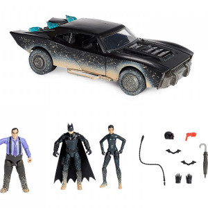 Set de Joaca Batman The Movie, Batmobil si 3 Figurine si 8 accesorii - Img 8