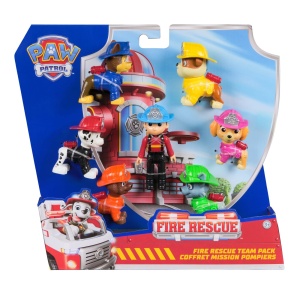 Set de Joaca Paw Patrol Fire Rescue, 7 Figurine