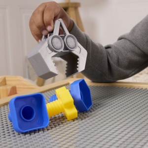 Set de Joaca Paw Patrol Mega Power Crane, Figurina Rubble Charger cu Excavator - Img 6