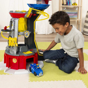 Set de joaca Paw Patrol Mighty Pups - Patrula Catelusilor Turnul de control urias cu telescop 80 cm - Img 7