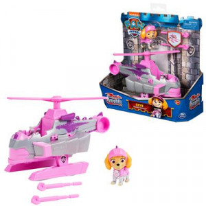 Set Figurina cu Vehicul Transformabil Paw Patrol - Rescue Knights Skye - Img 2