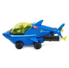 Set Paw Patrol, Vehicul Rechin Aqua Pups cu figurina Chase - Img 4