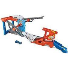 Set Pista Hot Wheels Stunt Train Express - Img 3