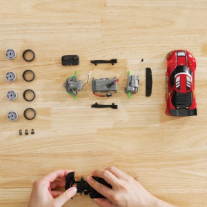 SILVERLIT EXOST BUILD 2 DRIVE MASINUTA RC ROSIE - Img 6