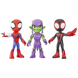 SPIDEY SI PRIETENII LUI UIMITORI MARVEL SET 3 FIGURINE SI ACCESORII - Img 2