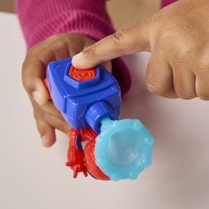 SPIDEY SI PRIETENII LUI UIMITORI MARVEL SET ECHIPA SPIDEY CU ELICOPTER SI ACCESORII 7.6CM - Img 8
