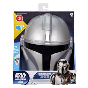 STAR WARS MANDALORIAN SI GROGU MASCA ELECTRONICA THE MANDALORIAN
