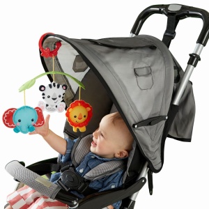SUPORT PENTRU PATUT SI CARUCIOR PRIETENII DIN PADURE FISHER PRICE - Img 4