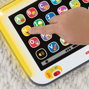 TABLETA EDUCATIVA CU 3 NIVELURI DE DEZVOLTARE LIMBA ROMANA FISHER PRICE - Img 5