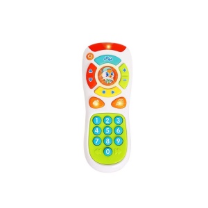 Telecomandă muzicală interactivă, Hola, butoane colorate, dimensiuni 36x19x16 cm, unisex - Img 4