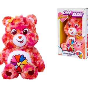 Ursulet de plus Simba Flower Power, multicolor, 31x20x9cm, 0-4 ani