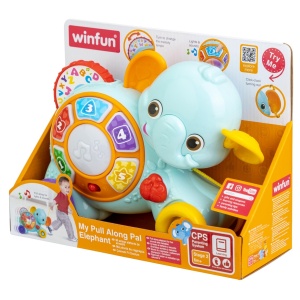 WINFUN JUCARIE DE TRAS ELEFANT CU SUNETE SI LUMINI - Img 5