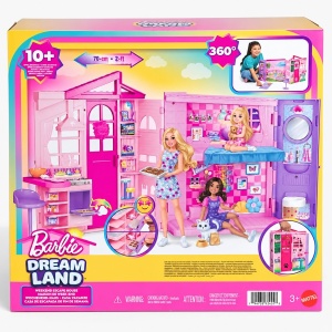 BARBIE DREAM LAND CASUTA DE VACANTA CU ACCESORII - Img 5