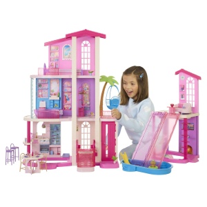 BARBIE DREAM LAND CASUTA DE VIS CU ACCESORII - Img 4