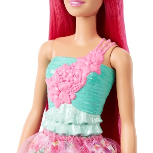 BARBIE DREAMTOPIA PAPUSA PRINTESA CU PAR ROZ - Img 5