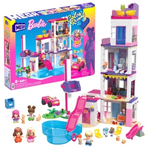 BARBIE MEGA BLOKS SET DE JOACA DREAMHOUSE BARBIE COLOR REVEAL - Img 4