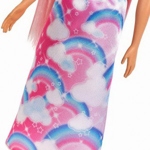 BARBIE PRINTESA CU ROCHITA CURCUBEU - Img 8