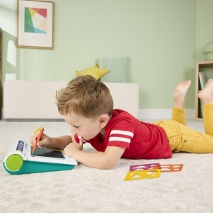 Birou de Invatare interactiv, Fisher Price, multicolor, 30.5x31.5x8cm - Img 7