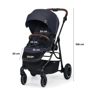 CARUCIOR KINDERKRAFT ALL ROAD, IMPERIAL BLUE - Img 4