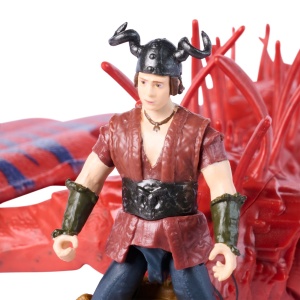 CUM SA ITI DRESEZI DRAGONUL INCERCAREA FLACARII SET DRAGON MONSTROUS NIGHTMARE SI FIGURINA SNOTLOUT - Img 7
